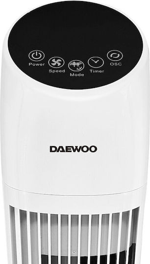 Daewoo Ventilator Turm 45W mit Fernbedienung Mehrfarbig