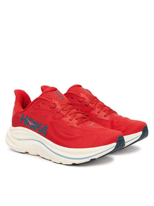 Clifton 10 Men's Running Sport Shoes Red