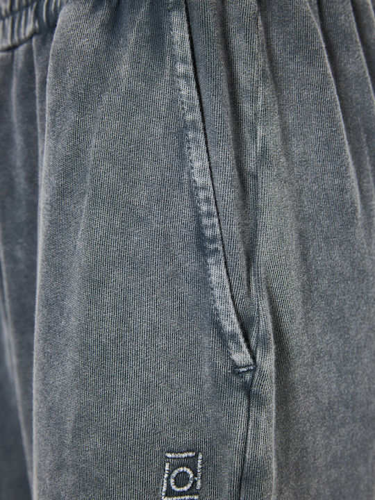 Women's Pantaloons with Rubber Band in Regular Fit Gray