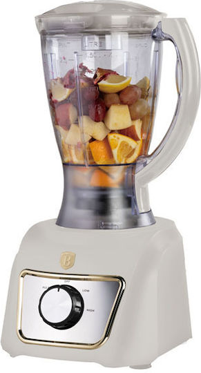Berlinger Haus Food Processor 500W with 1.5L Bowl and Beige Blender Jug