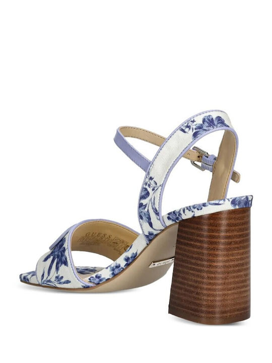 Damen Sandalen Blau