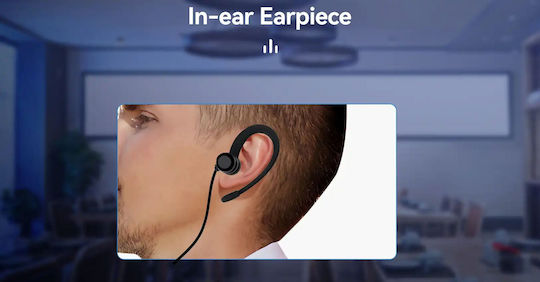 Μικροφωνο Ακουστικο Retevis Eek023 G Shape In-ear Earbud Kenwood 2 Pin Plug