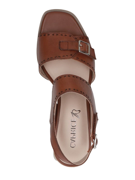 Leather Sandals Tabac