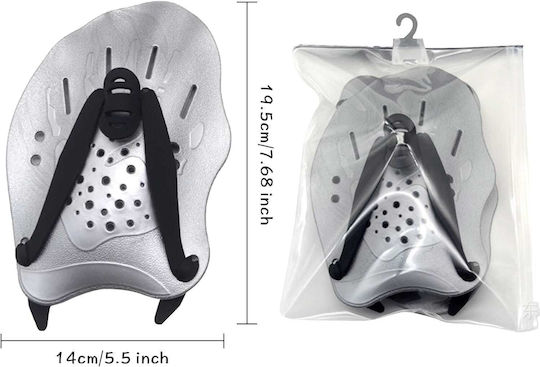 Set Swimming Hand Paddles S-m Adjustable Strengthening Fins