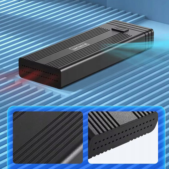 Zenwire Case for M.2 SATA III NVME Hard Drive with SATA Type-C Connection