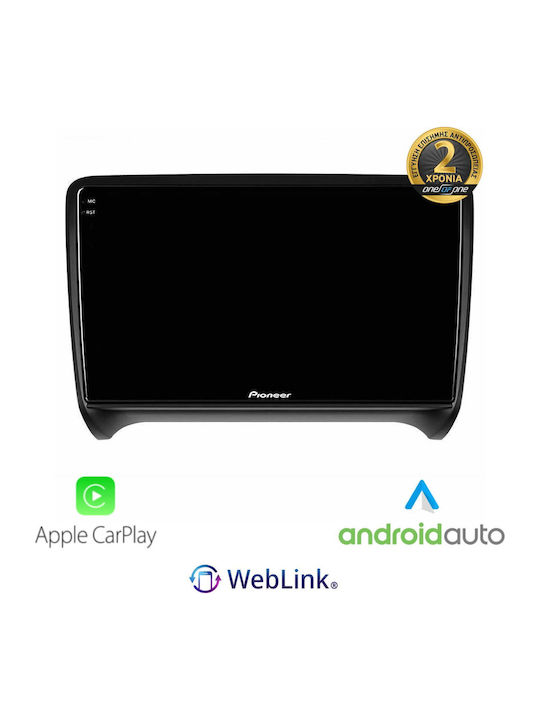 Pioneer Auto-Audiosystem für Audi E-Commerce-Website 2006-2013 (Bluetooth/USB/WiFi/GPS/Apple-Carplay/Android-Auto)
