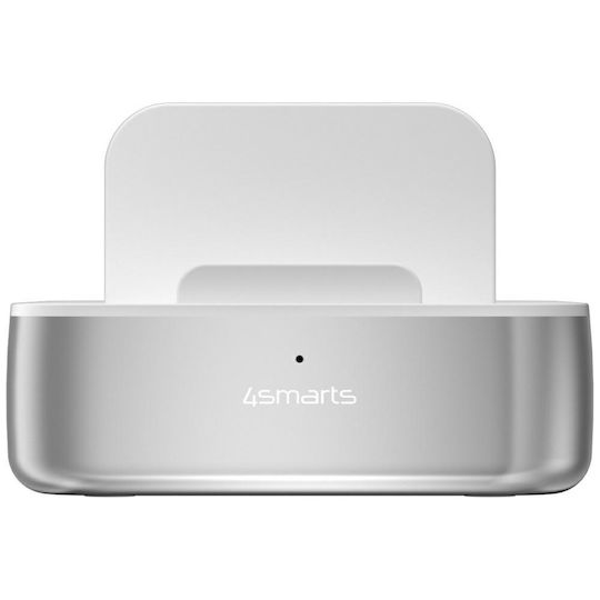 4Smarts Βάση Φόρτισης με 2 Θύρες USB-A και 4 Θύρες USB-C 100W Power Delivery σε Ασημί χρώμα (541281)