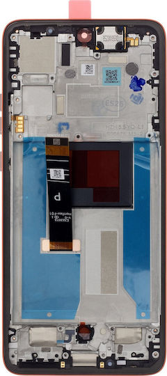 Motorola Екран със Сензорен Механизъм и Рамка за Motorola Edge 60 Neo (Черен)