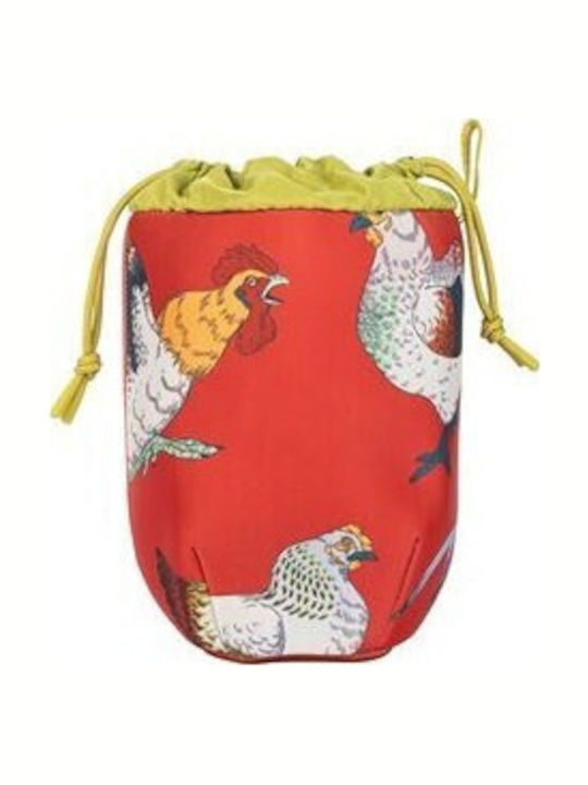 Women's Pouch Handbag Chicken Red