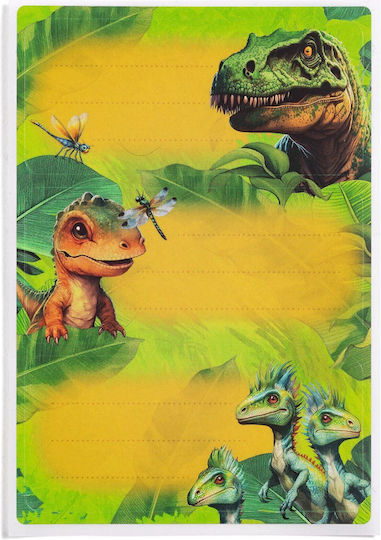 Herma Dino World Etichete Pentru Caiete 9 Bucăți