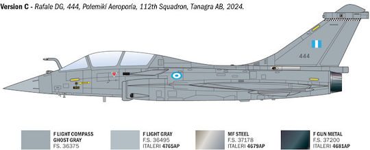 Italeri Rafale B Scara 1:72 Haf 90092