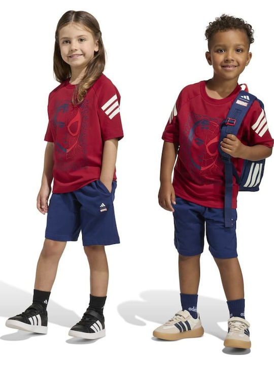 Kids Clothing Set with Shorts Summer 2 Pieces Red