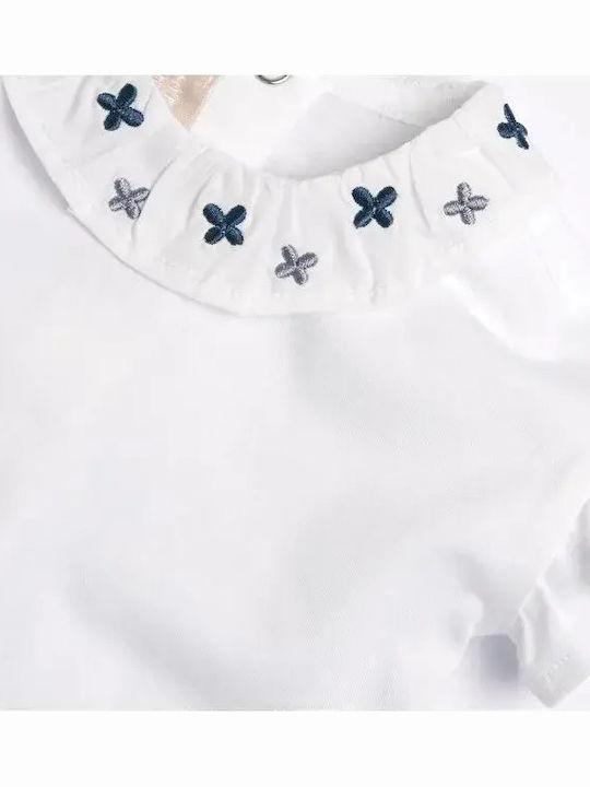 Kids Set with Shorts Summer 2 Pieces White