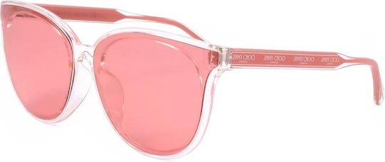 Jimmy Choo Herren Acetat Schmetterling Rote Brillengestelle mit Rezept