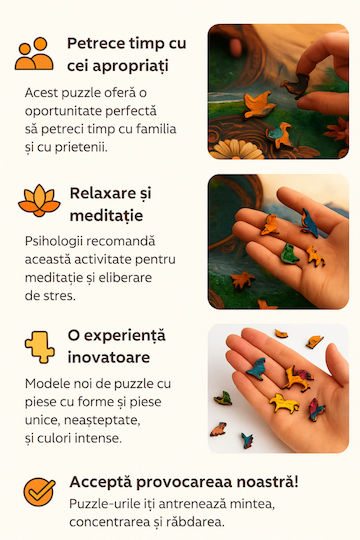 Puzzle Pentru Copii Din Lemn 150 Piese