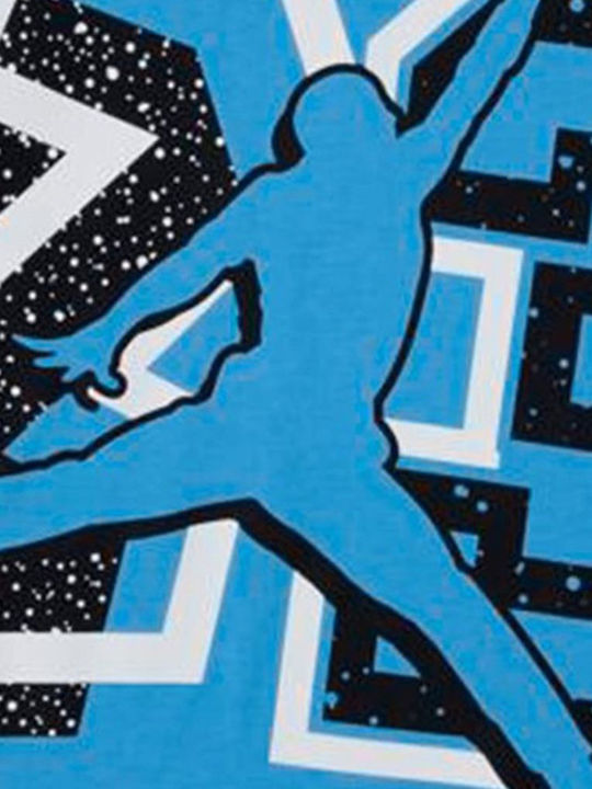 Kids T-shirt University Blue Split 23 Splatter