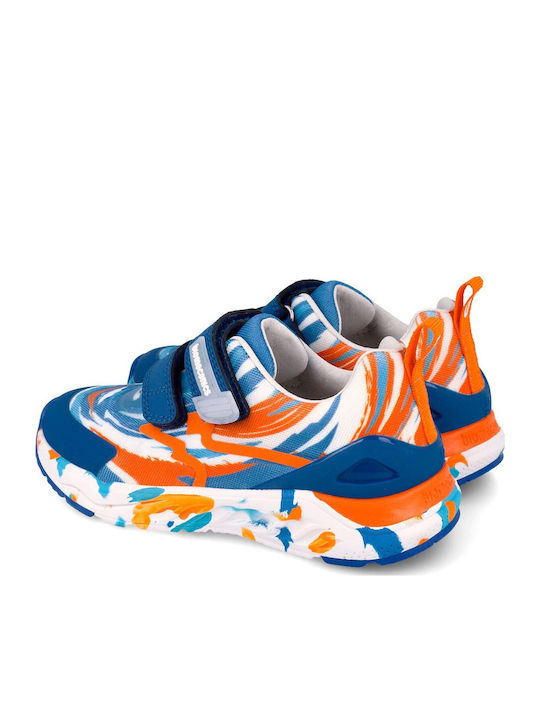 Kids Sneakers Anatomic with Hoop & Loop Closure Blue