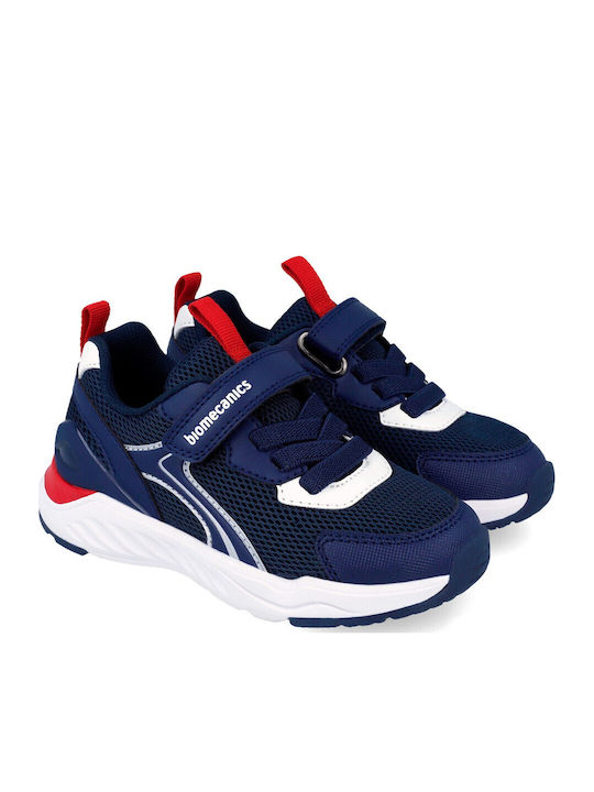 Kids Sneakers Anatomic with Hoop & Loop Closure Blue