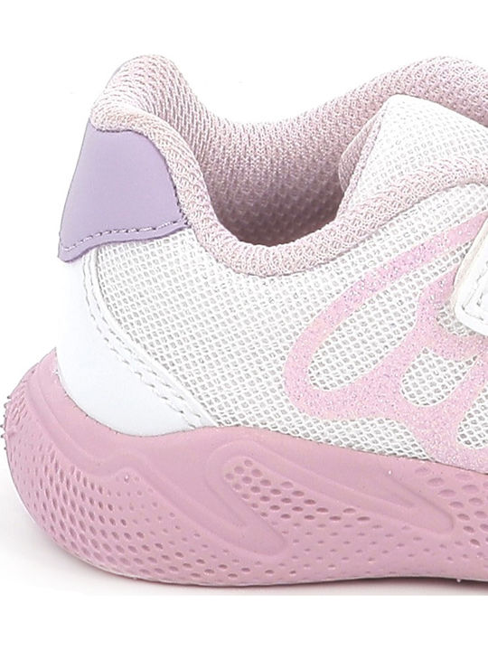 Geox Παιδικά Sneakers Ανατομικά Λευκά