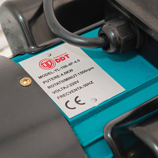 DDT Motor Electric Monofazat de Turație Maximă 1500rpm cu Ax Orizontal 230V