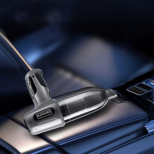 Zenwire Car Handheld Vacuum & Blower 2 in 1 Rechargeable 12V Grey