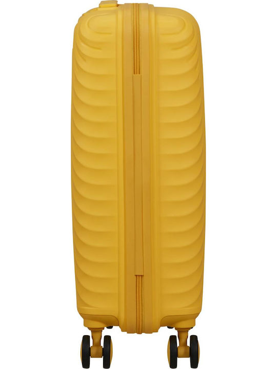 American Tourister Diablast Kabinenkoffer Hart Digital Gelb mit 4 Rädern Höhe 20cm