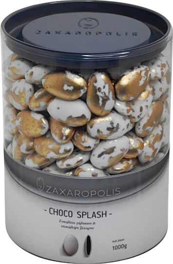 Zaxaropolis Jordan Mandeln Choco Splash im Standard-Form mit Zitronen-Geschmack Gelbe 1000gr