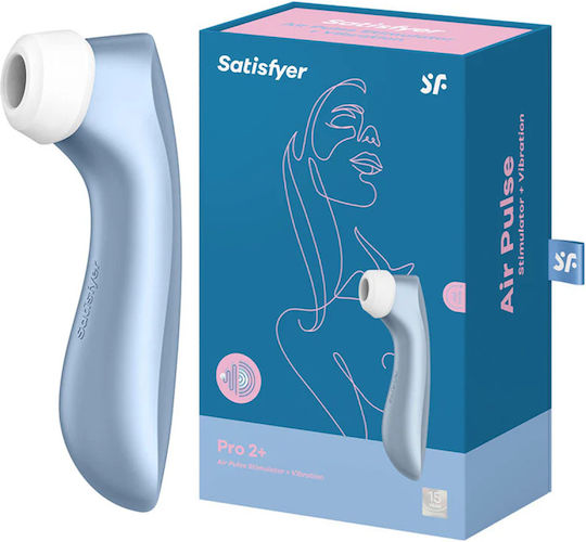 Satisfyer Pro 2+ Въздушен Стимулатор на Клитор Син
