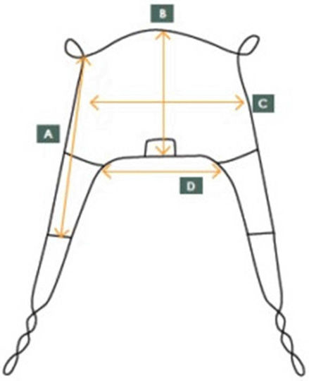 Mobiak Patient Lift Sling up to 150kg