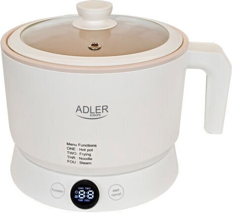 Adler Rice Cooker 800W with Capacity 1L