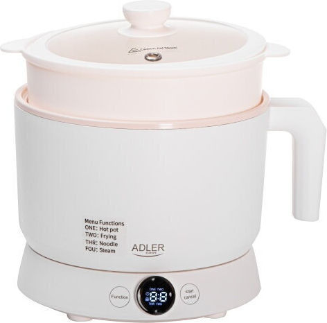 Adler Rice Cooker 800W with Capacity 1L