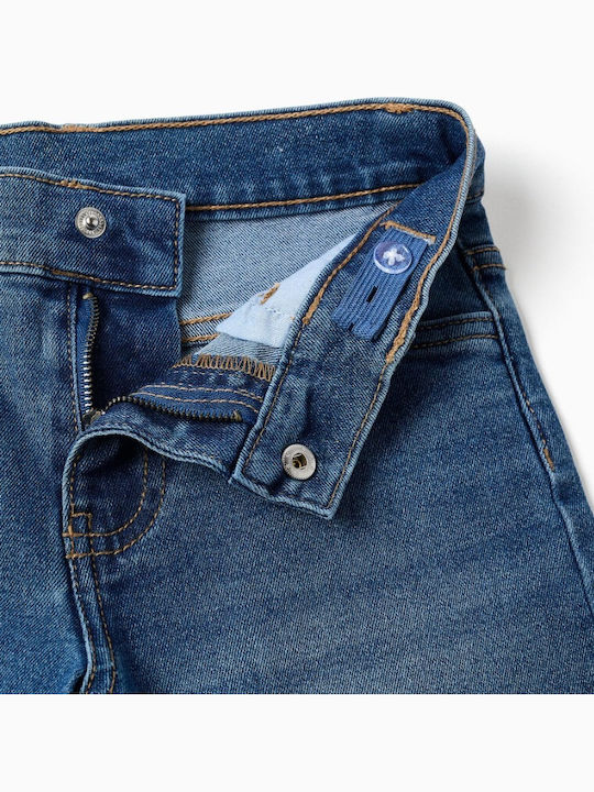 Kids Denim Blue Shorts/Bermuda