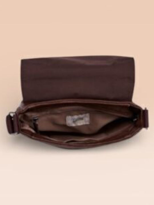 Leder Herren Tasche Schulter / Crossbody Braun