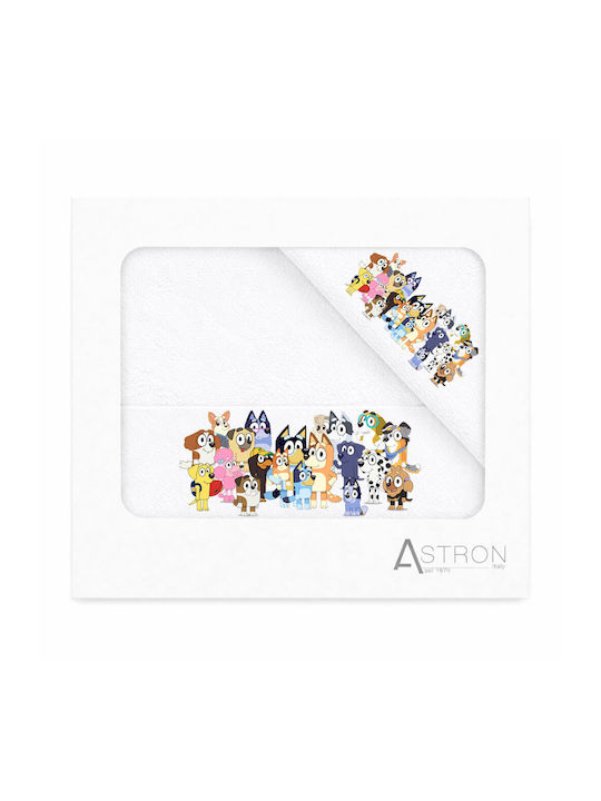 Astron Italy Σετ Βρεφικές Πετσέτες 2τμχ Dogs Family Βάρους 500gr/m²