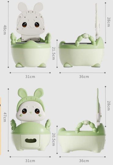 Little Mom Toaletă Pentru Copii Clasică Verde