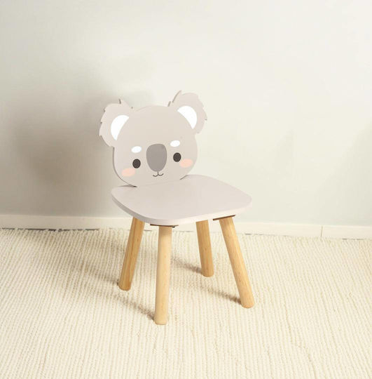 Kinderstuhl Grau