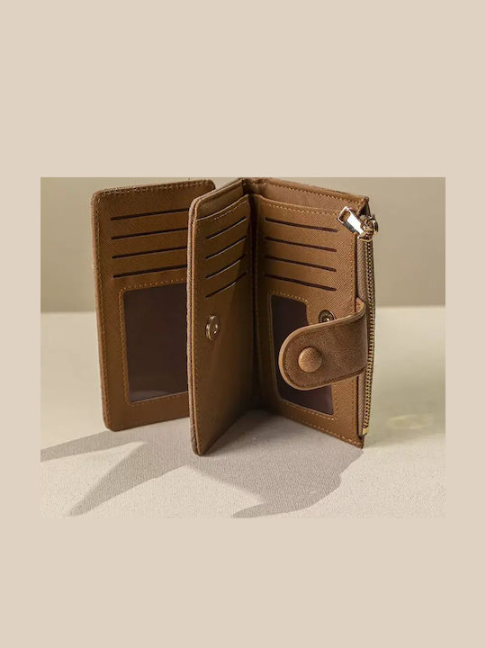 Kleines Damenbrieftasche Braun