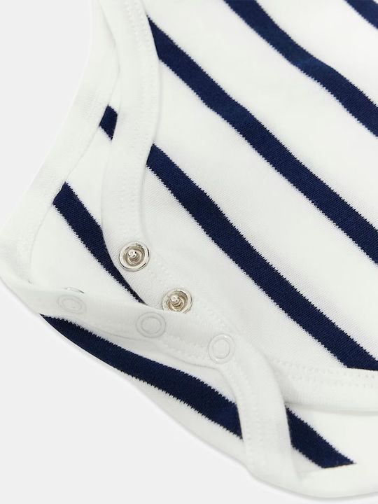 Guess Guess Baby-Strampler mit Hosen Blau 5 Stück