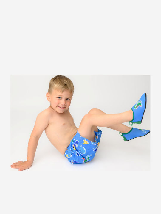 Zoocchini Kids Swimwear Swim Shorts Blue