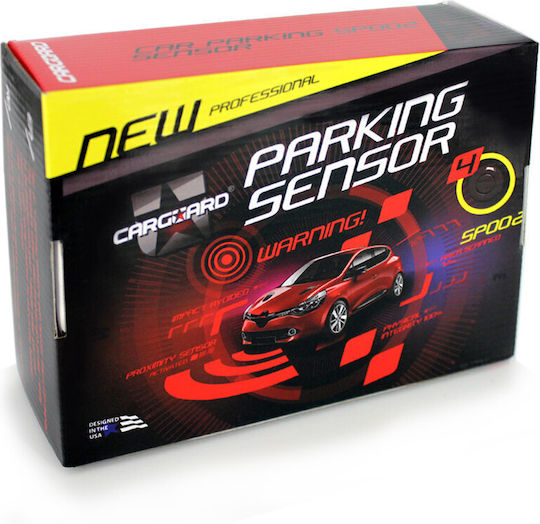 CarGuard Car Parking System and 4 Sensors 23.8mm in Black Color