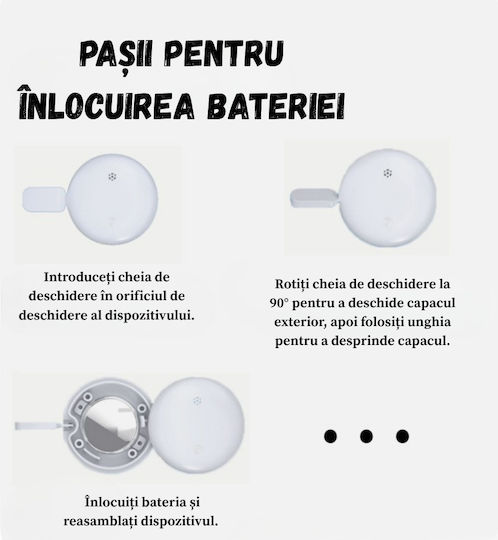GPS Tracker Bluetooth pentru Animale de Companie / Biciclete BIRAI1161