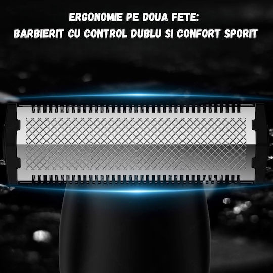 Professional Rechargeable Hair Clipper Set Black