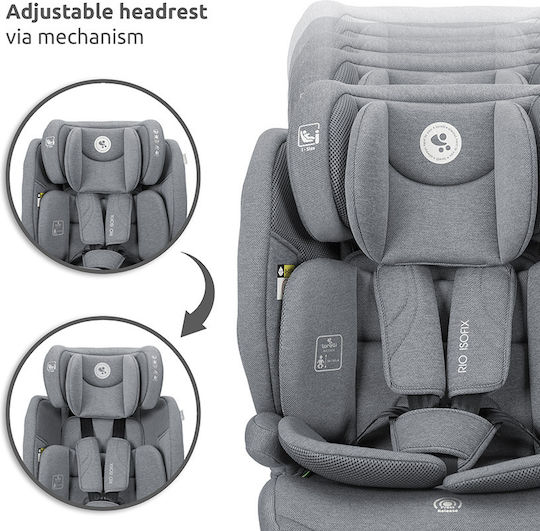 Lorelli Rio Autositz mit ISOfix Grau 9-36 kg