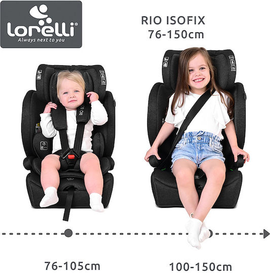 Lorelli Rio Autositz mit ISOfix Grau 9-36 kg