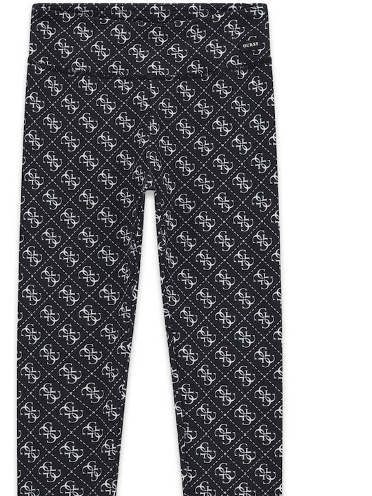 Kids Short Black Leggings