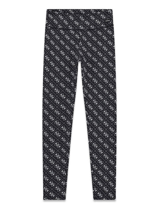 Kids Short Black Leggings