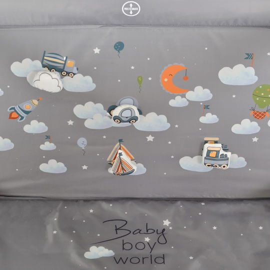 Cangaroo Playpen With Gray Mattress