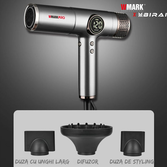 Uscător de Păr Profesional Ionic cu Difuzor 2100W