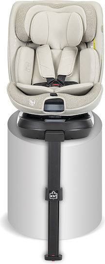 Lorelli Solaris Kindersitz Auto i-Size mit ISOfix Beige 0-36 kg