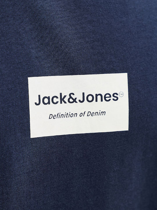 Crew Neck T-Shirt Marineblau Blazer